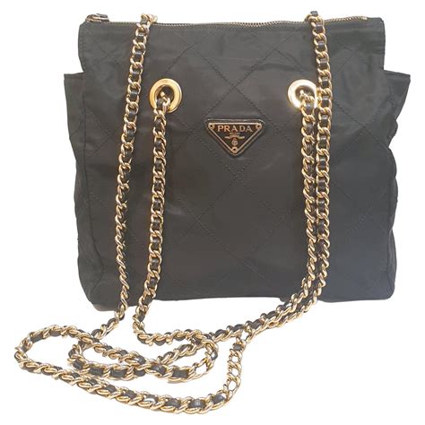 prada nylon gold|prada nylon shoulder bag price.